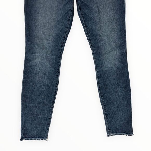 Joe’s Jeans Raw Hem Ankle Skinny Jeans Mid Rise size 25 - Picture 3 of 12